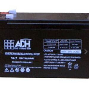 ADH Solar Deep Cycle Rechargeable Battery – 12V 12Ah