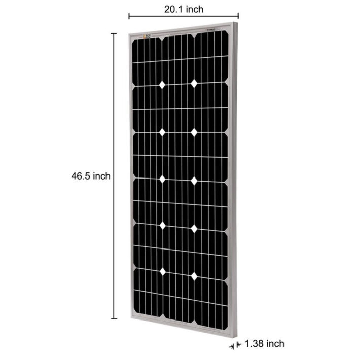 Mono-Crystalline Solar Panel- Black 2