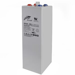 Ritar 500AH 2V OPzV Tubular Gel Battery; Long-Life, Maintenance-Free, Deep Cycle